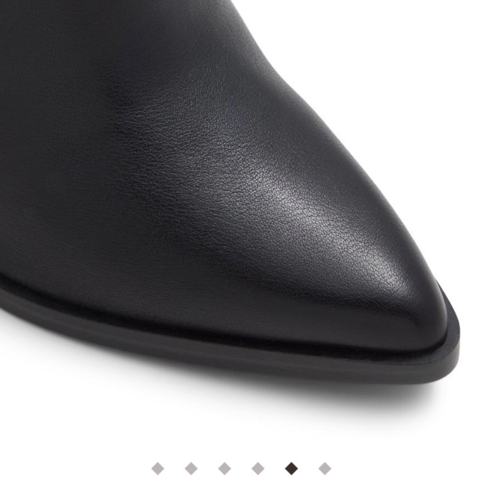 Call It Spring - “Liza” High heel chelsea booties - Block heel. VEGAN. Size 6 - Picture 5 of 13